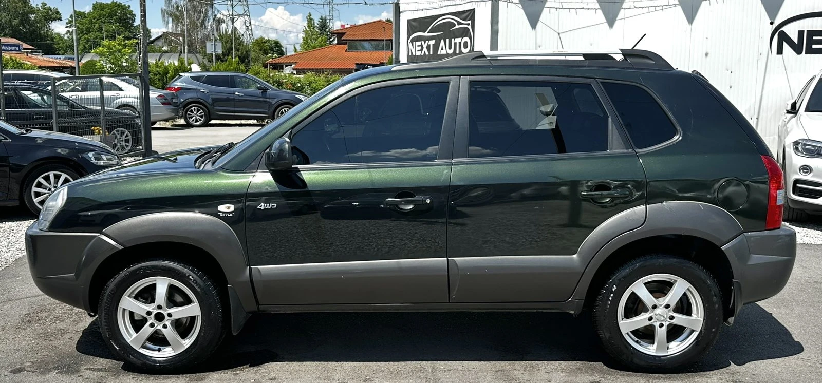 Hyundai Tucson 2.0CRDI 136HP 4WD AUTOMAT КОЖА ТЕГЛИЧ, снимка 8 - Автомобили и джипове - 54852681