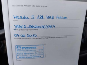 Mazda 5 1,8i 116ps Germany, снимка 17