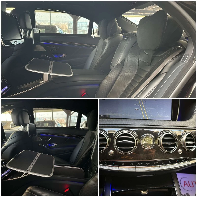 Mercedes-Benz S 500 Long/AMG/RSE/Ambient/4Matic/Burmester, снимка 12 - Автомобили и джипове - 44508036