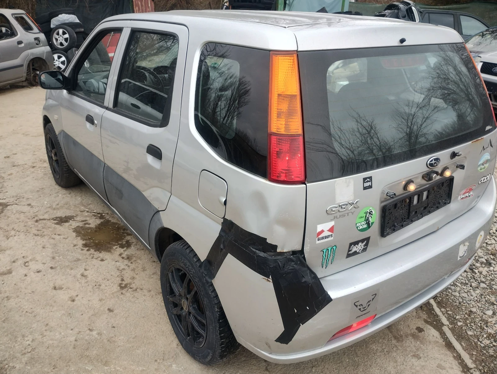 Subaru G3x justy 1.3i 4x4, снимка 14 - Автомобили и джипове - 35681404