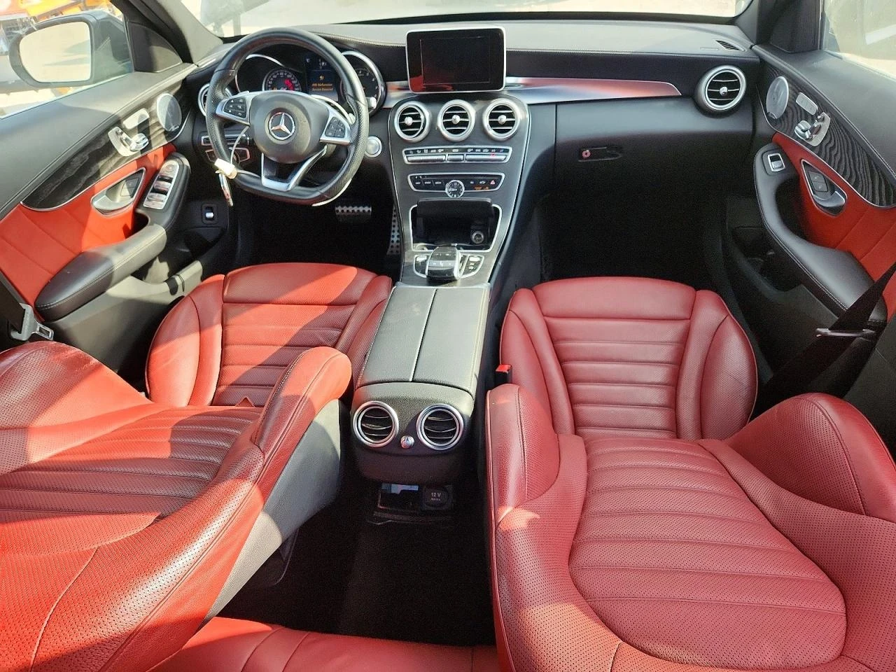 Mercedes-Benz C 400 4MATIC | AMG Line | BURMESTER | AMBIENT | ПОДГРЕВ, снимка 8 - Автомобили и джипове - 54805087
