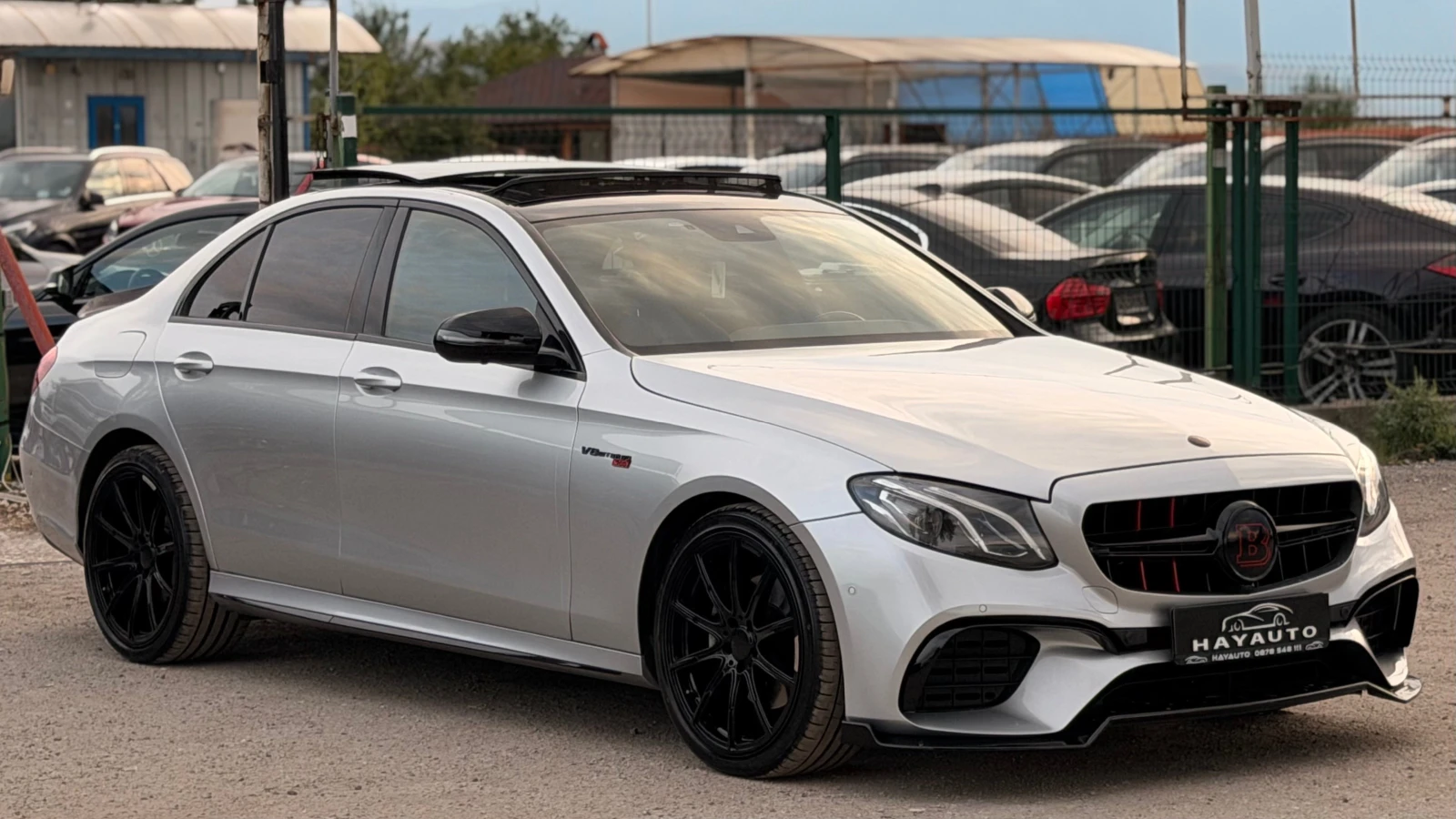 Mercedes-Benz E 220 d= 4MATIC= BRABUS= 9G-TRONIC= PANORAMA= , снимка 3 - Автомобили и джипове - 55660000
