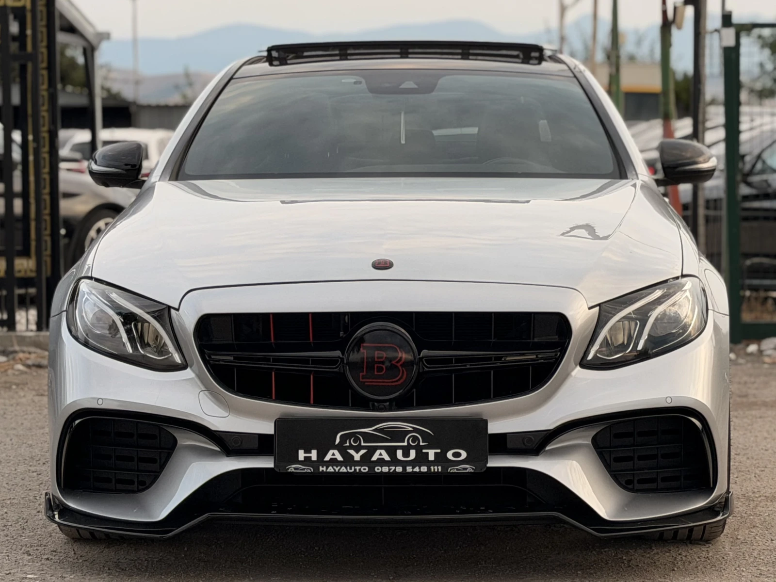 Mercedes-Benz E 220 d= 4MATIC= BRABUS= 9G-TRONIC= PANORAMA= , снимка 2 - Автомобили и джипове - 55660000
