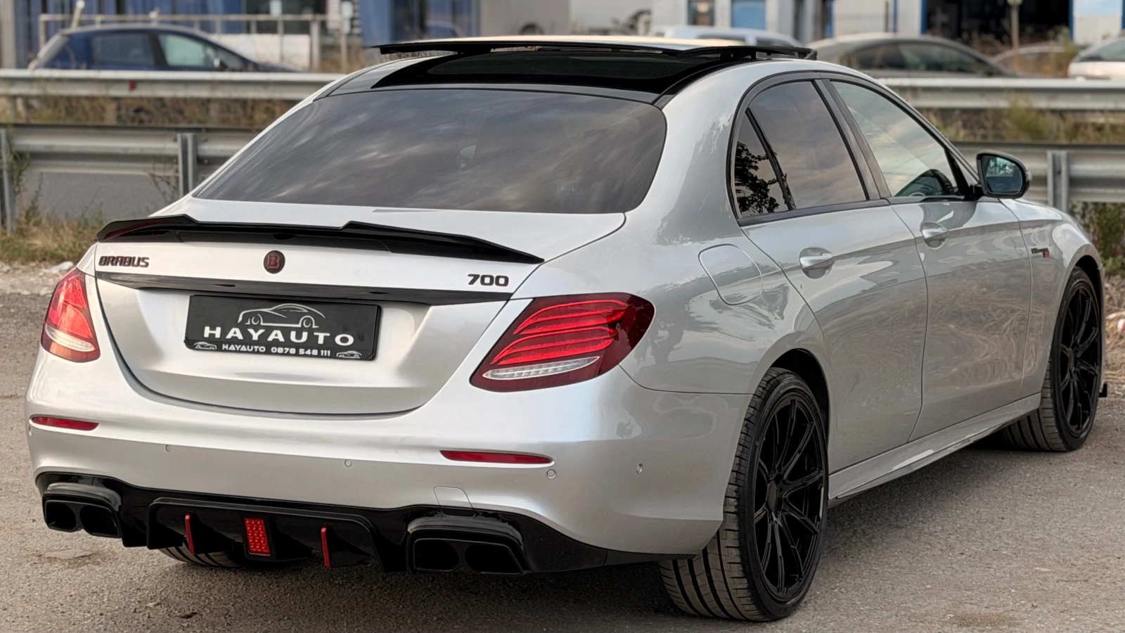 Mercedes-Benz E 220 d= 4MATIC= BRABUS= 9G-TRONIC= PANORAMA= , снимка 5 - Автомобили и джипове - 55660000