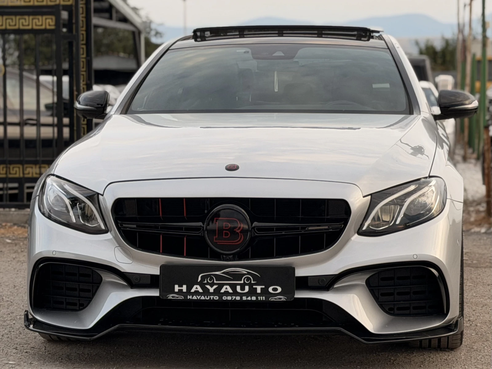Mercedes-Benz E 220 d= 4MATIC= BRABUS= 9G-TRONIC= PANORAMA= 