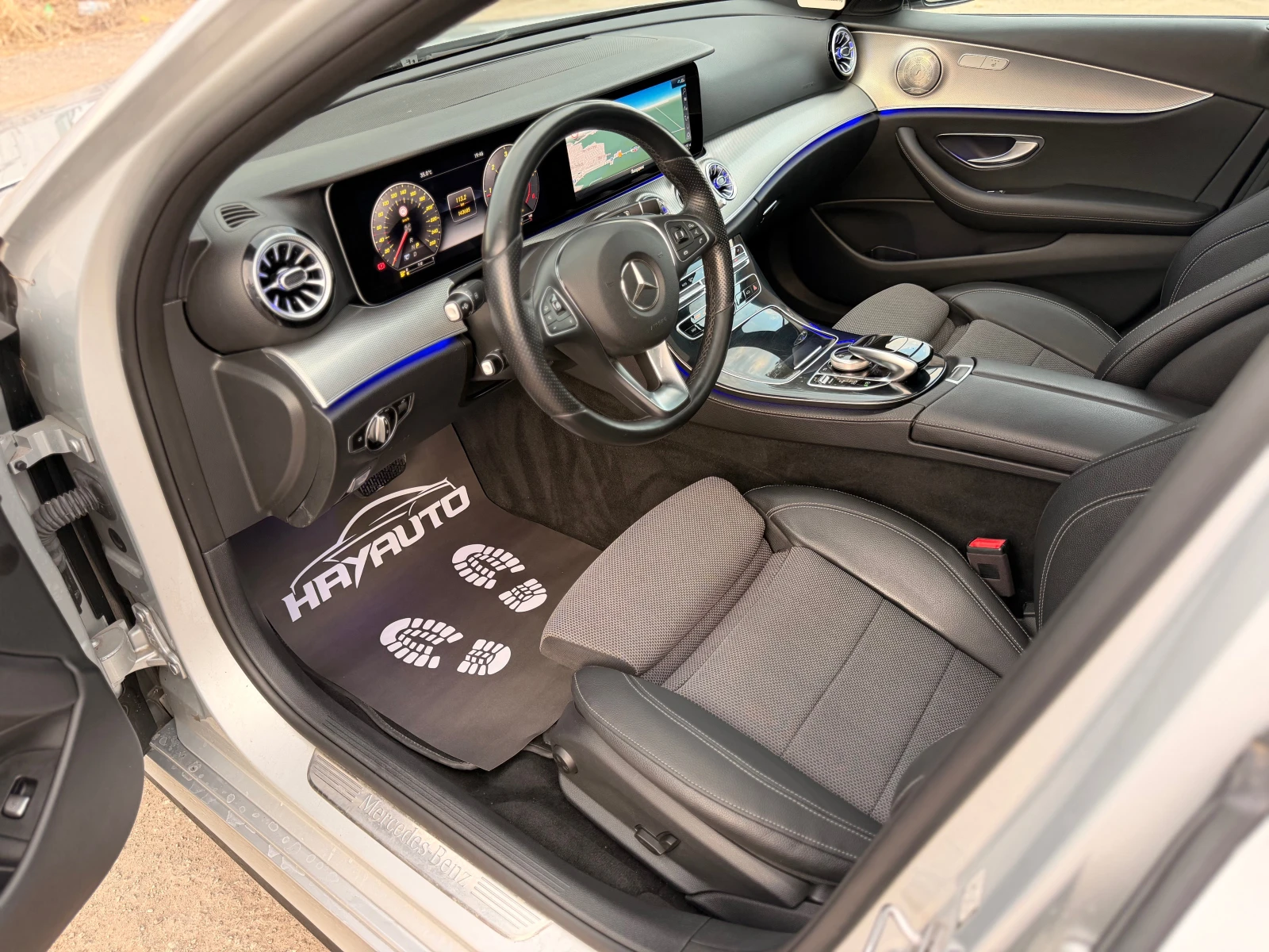 Mercedes-Benz E 220 d= 4MATIC= BRABUS= 9G-TRONIC= PANORAMA= , снимка 9 - Автомобили и джипове - 55660000