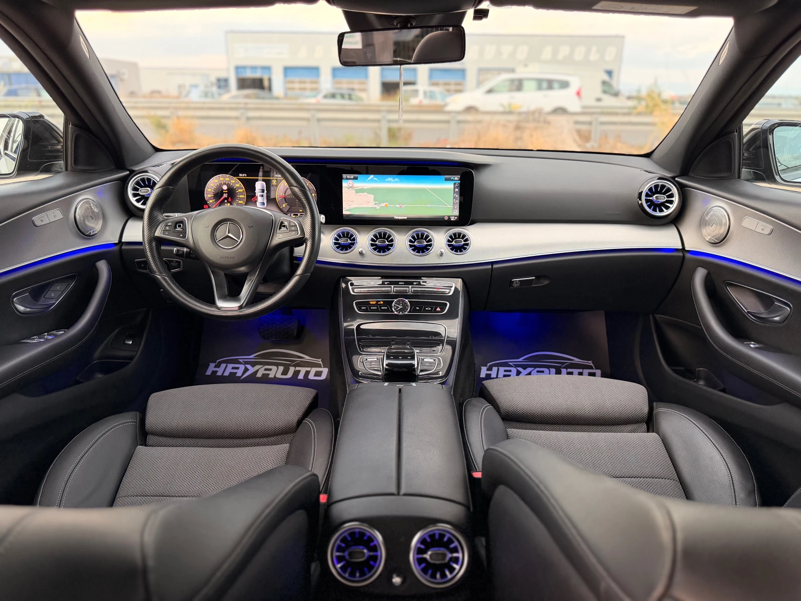 Mercedes-Benz E 220 d= 4MATIC= BRABUS= 9G-TRONIC= PANORAMA= , снимка 10 - Автомобили и джипове - 55660000