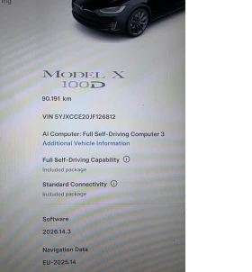 Tesla Model X X100D Luxury Edition, снимка 17