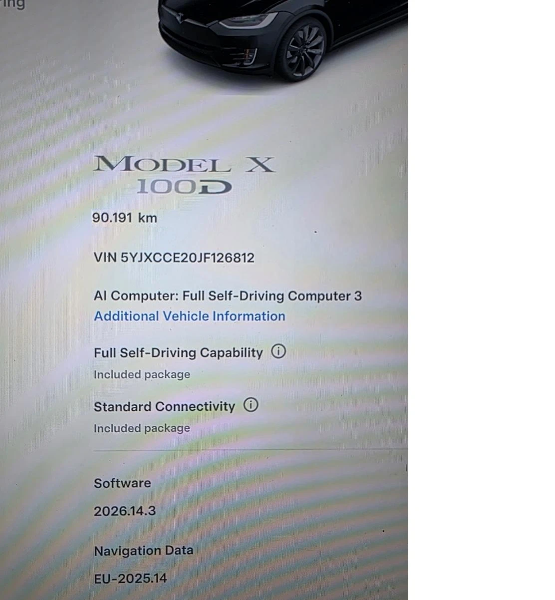 Tesla Model X X100D Luxury Edition, снимка 17 - Автомобили и джипове - 55074554