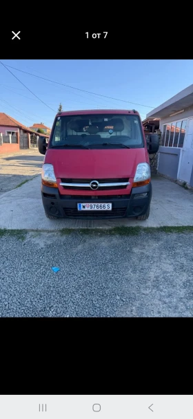 Opel Movano, снимка 1