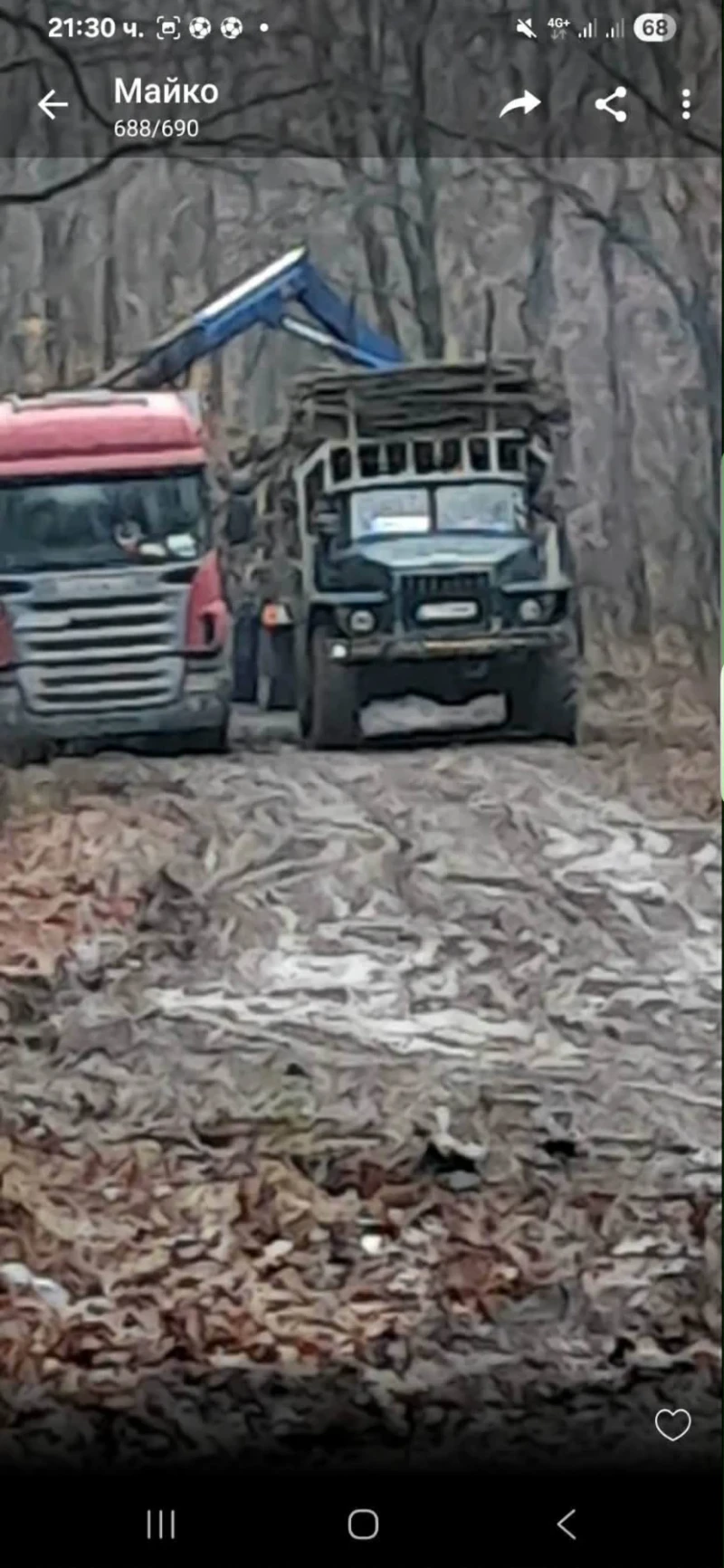 Ural 4320 Кран, снимка 5 - Камиони - 53411925