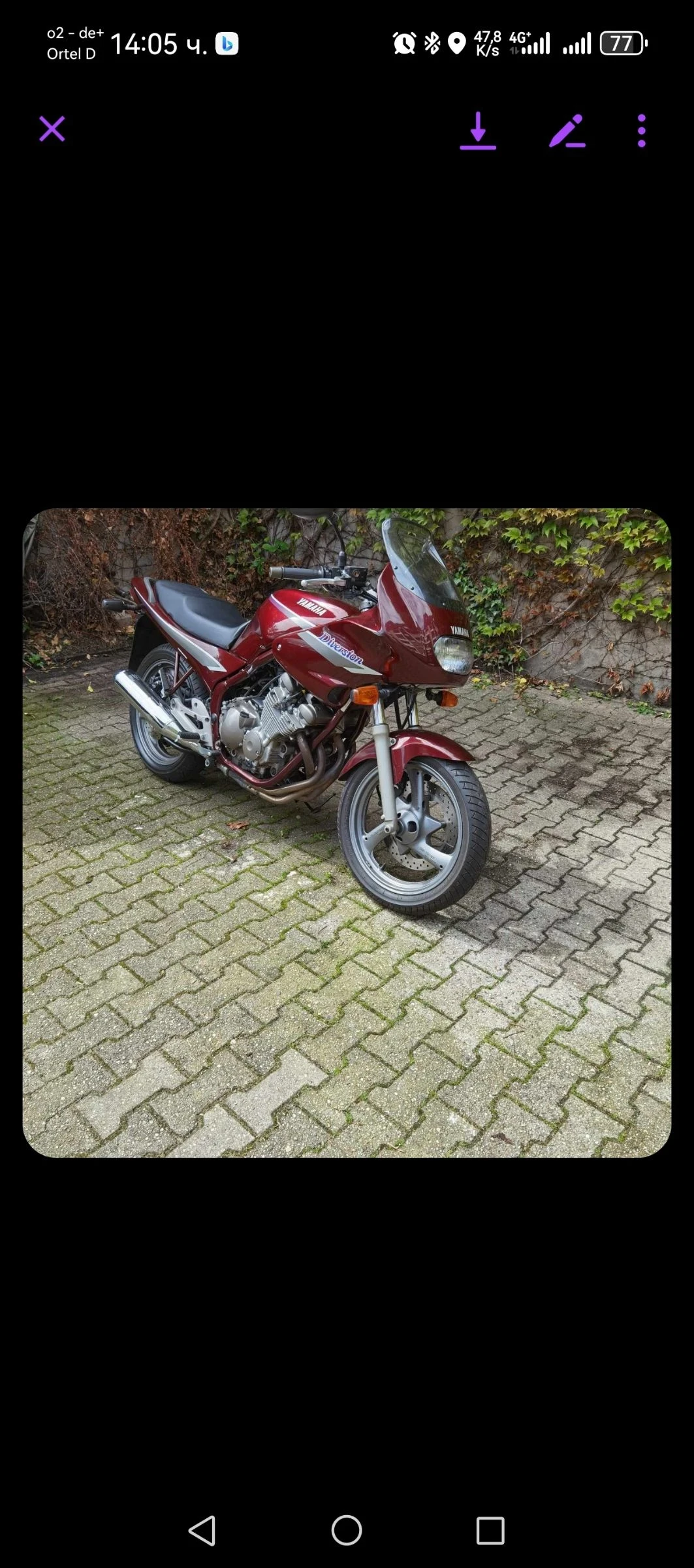 Yamaha XJ Diversion , снимка 1