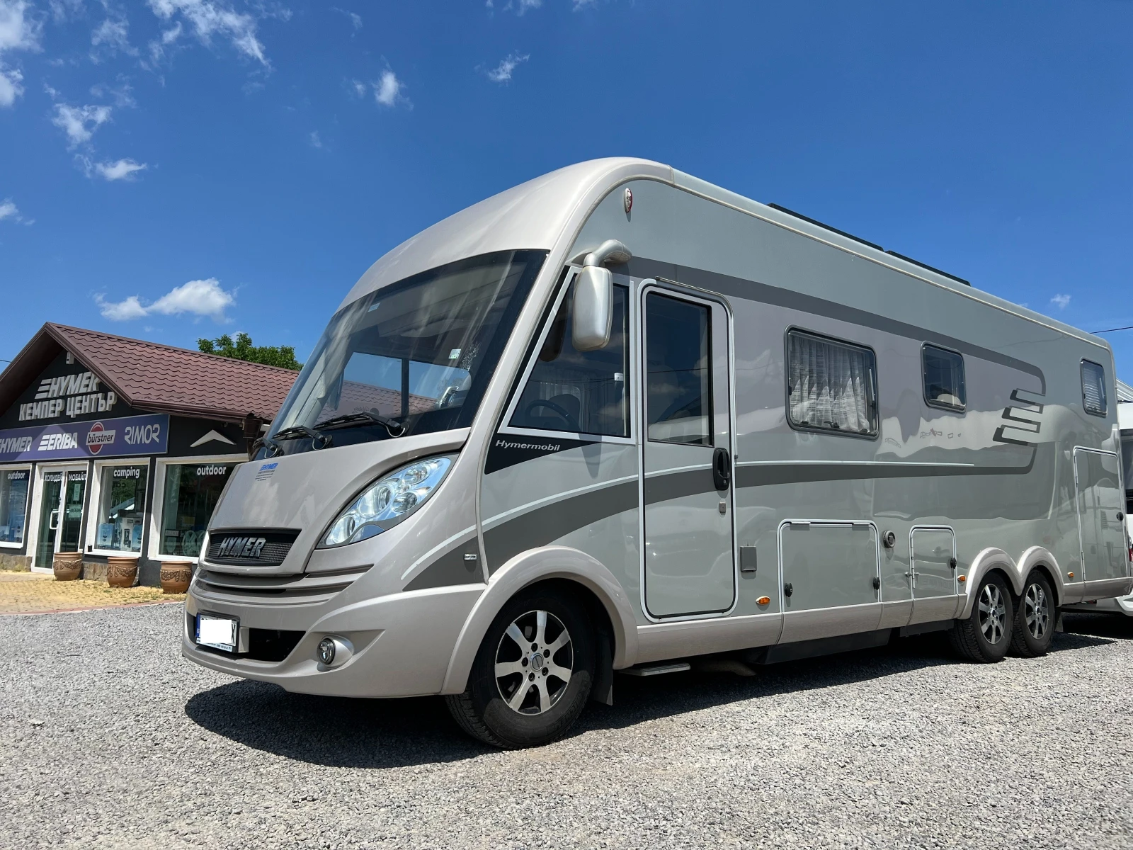 Кемпер HYMER / ERIBA SL 778 КЛИМАТИК СОЛАР SAT