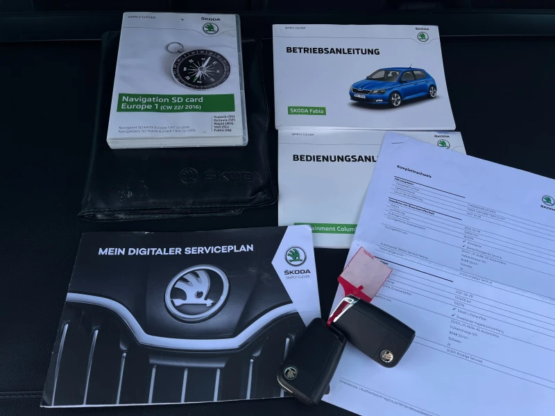 Skoda Fabia 1.2i - АВТОМАТИК - EURO6B, снимка 17 - Автомобили и джипове - 52820037