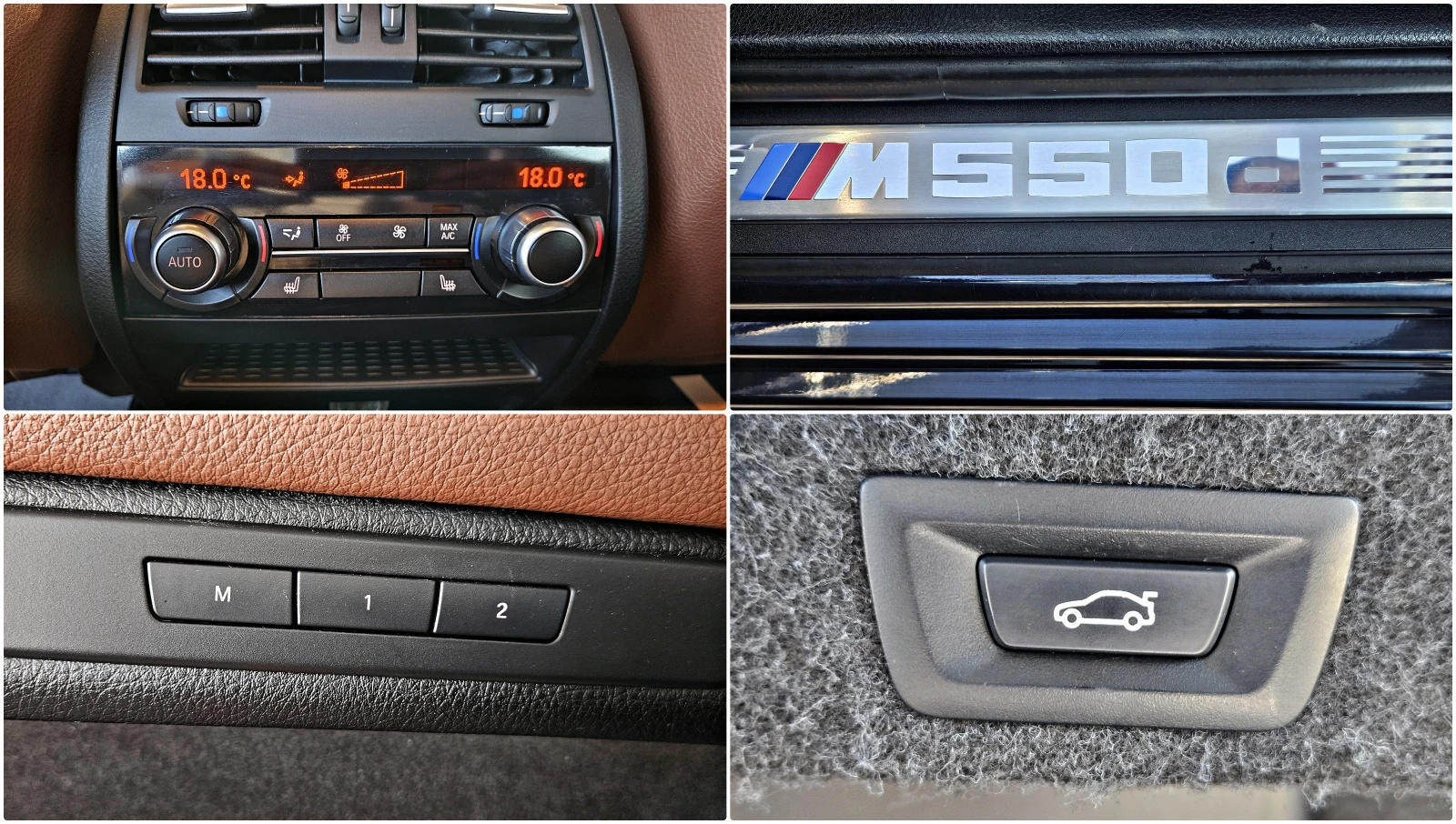 BMW 550 M/XD/SHADOW LINE/360CAM/ПОДГРЕВ/МЕМОRY/HARMAN/LIZI, снимка 13 - Автомобили и джипове - 55593046