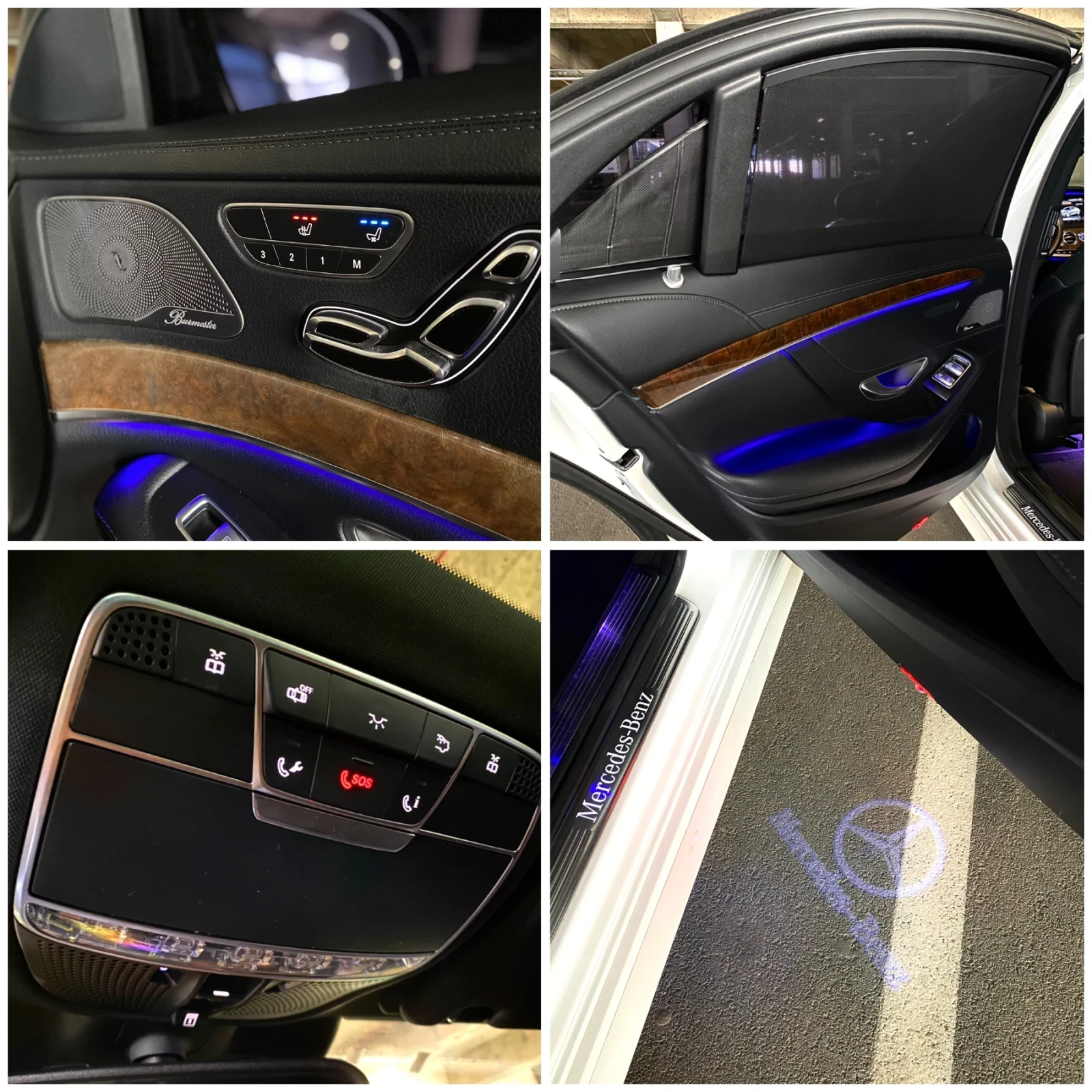 Mercedes-Benz S 500 LONG* AMG PACK* BURM* 360* DISS* �����* ������*  | Mobile.bg � ����������� 16