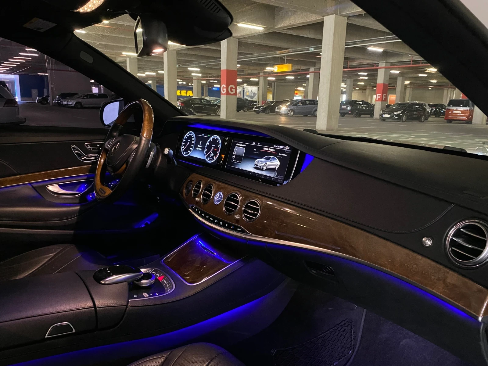 Mercedes-Benz S 500 LONG* AMG PACK* BURM* 360* DISS* �����* ������*  | Mobile.bg � ����������� 10