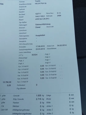 Toyota Hilux 2.5 d4d 100хил км , снимка 11