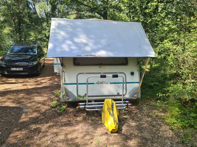 Каравана Knaus Eifelland 395 + форселт + втори покрив, снимка 6 - Каравани и кемпери - 52501696