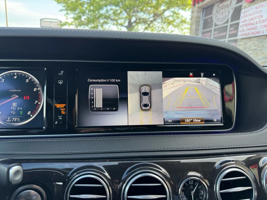 Mercedes-Benz S 550 4MATIC/HEAD UP/AMG LINE/PANORAMA/360CAM/BURMESTER, снимка 9 - Автомобили и джипове - 55217833