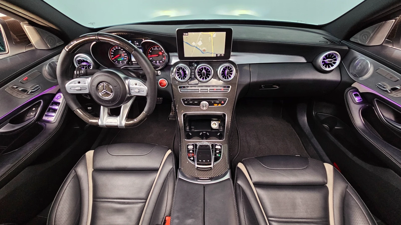 Mercedes-Benz C 63 AMG S AMG, снимка 7 - Автомобили и джипове - 56213728