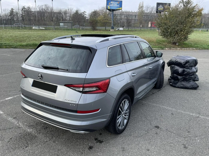 Skoda Kodiaq 2.0 TDI L&K 4x4 190кс СЕРВИЗНА ИСТОРИЯ, снимка 2 - Автомобили и джипове - 52705535
