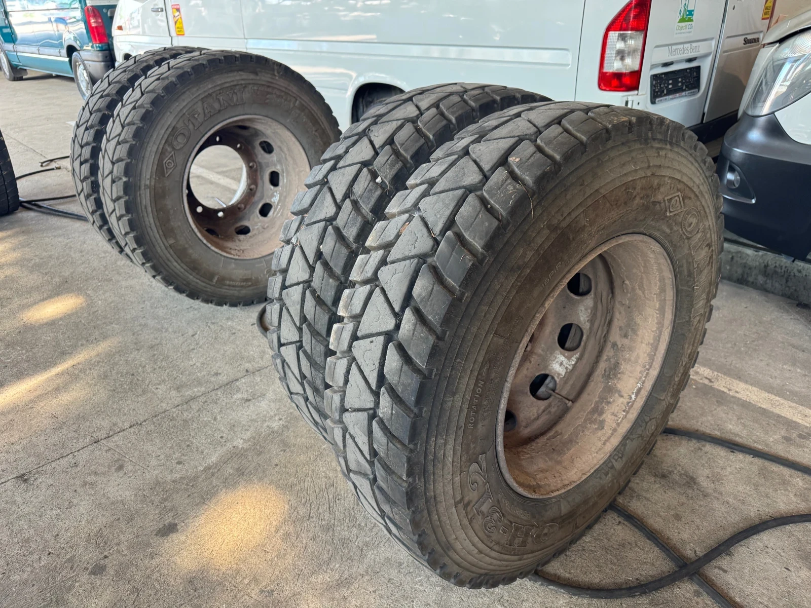 Volvo Fh16 750  гуми 4броя OTANI OH-312 - изображение 2