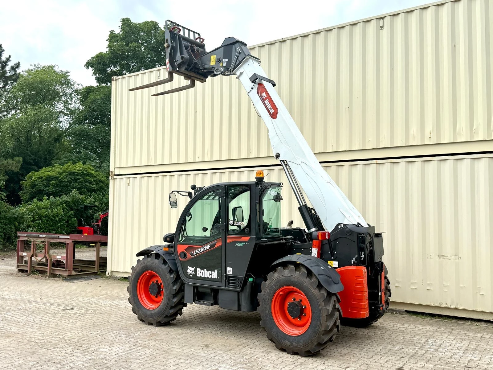 Телескопичен товарач Bobcat TL 43.80 HF AGRI ЛИЗИНГ, снимка 8 - Селскостопанска техника - 55191540