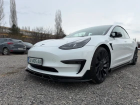 Tesla Model 3 Performance CARBON, GLOSS BLACK BODY KIT, снимка 5