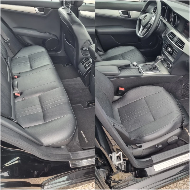 Mercedes-Benz C 350 V6 AMG/PANO/DISTRONIC/4-MATIC/TOP, снимка 10 - Автомобили и джипове - 50460792