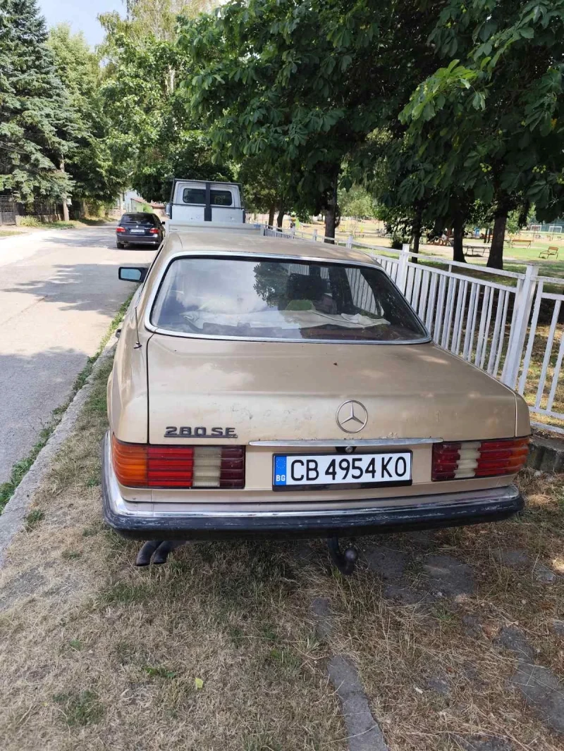 Mercedes-Benz 126 Mercedes-Benz  280 SE, снимка 4 - Автомобили и джипове - 52592677
