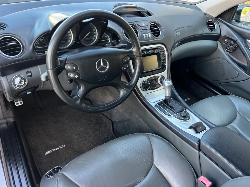 Mercedes-Benz SL 500 AMG/XENON/NAVI/PODGREV/KOJA/FULL/MAX/UNIKAT, снимка 10 - Автомобили и джипове - 52942736