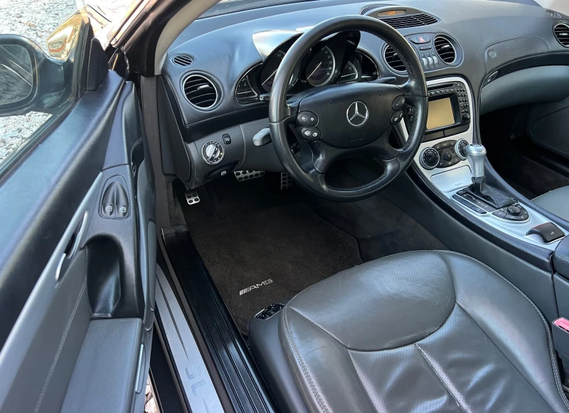 Mercedes-Benz SL 500 AMG/XENON/NAVI/PODGREV/KOJA/FULL/MAX/UNIKAT, снимка 9 - Автомобили и джипове - 52942736