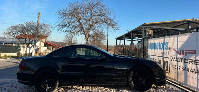 Mercedes-Benz SL 500 AMG/XENON/NAVI/PODGREV/KOJA/FULL/MAX/UNIKAT, снимка 6 - Автомобили и джипове - 52942736