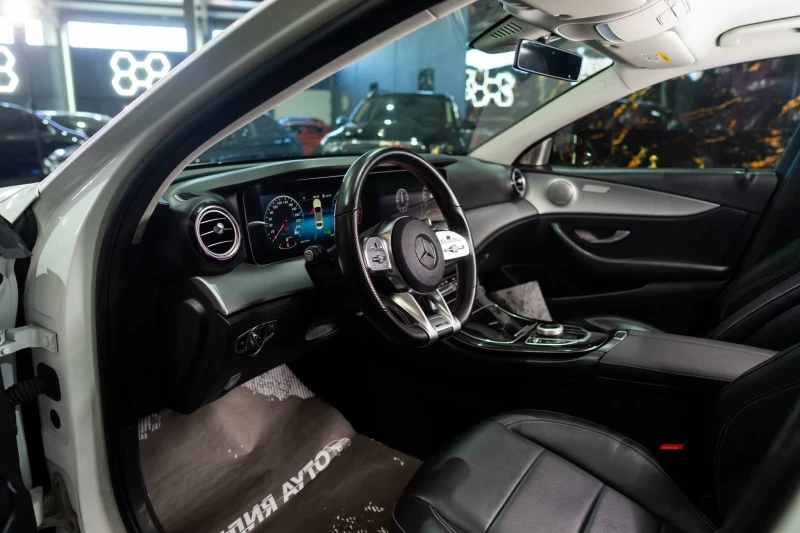 Mercedes-Benz E 220 D FULL AMG LINE FACELIFT BURMEISTER ЛИЗИНГ 100%, снимка 10 - Автомобили и джипове - 53092104