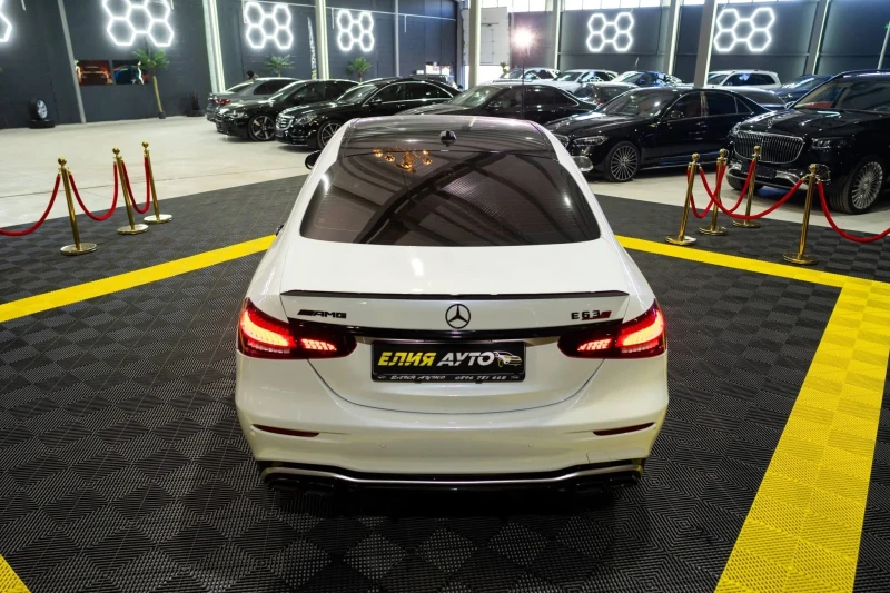 Mercedes-Benz E 220 D FULL AMG LINE FACELIFT BURMEISTER ЛИЗИНГ 100%, снимка 7 - Автомобили и джипове - 53092104