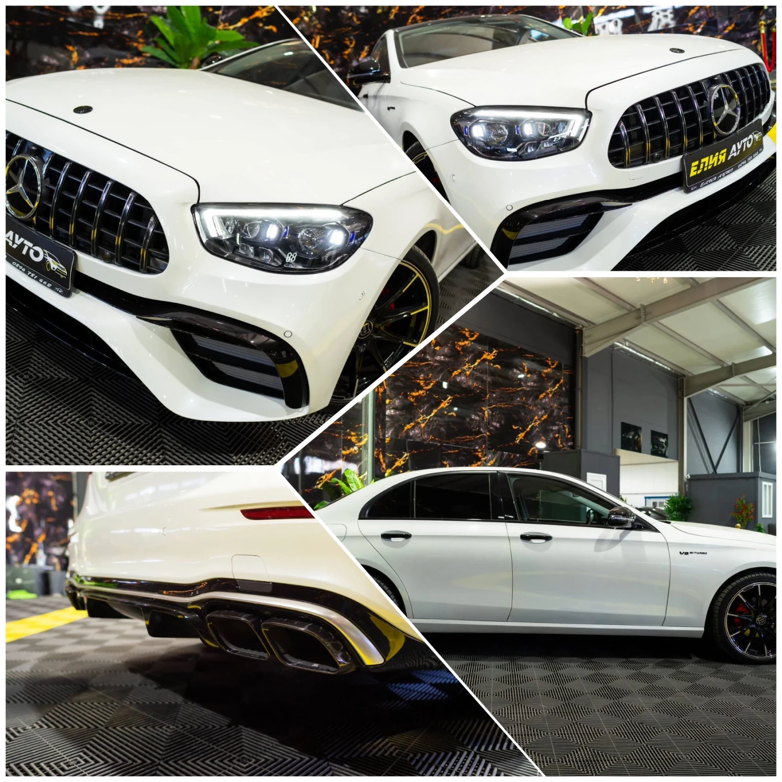 Mercedes-Benz E 220 D FULL AMG LINE FACELIFT BURMEISTER ������ 100% | Mobile.bg � ����������� 17