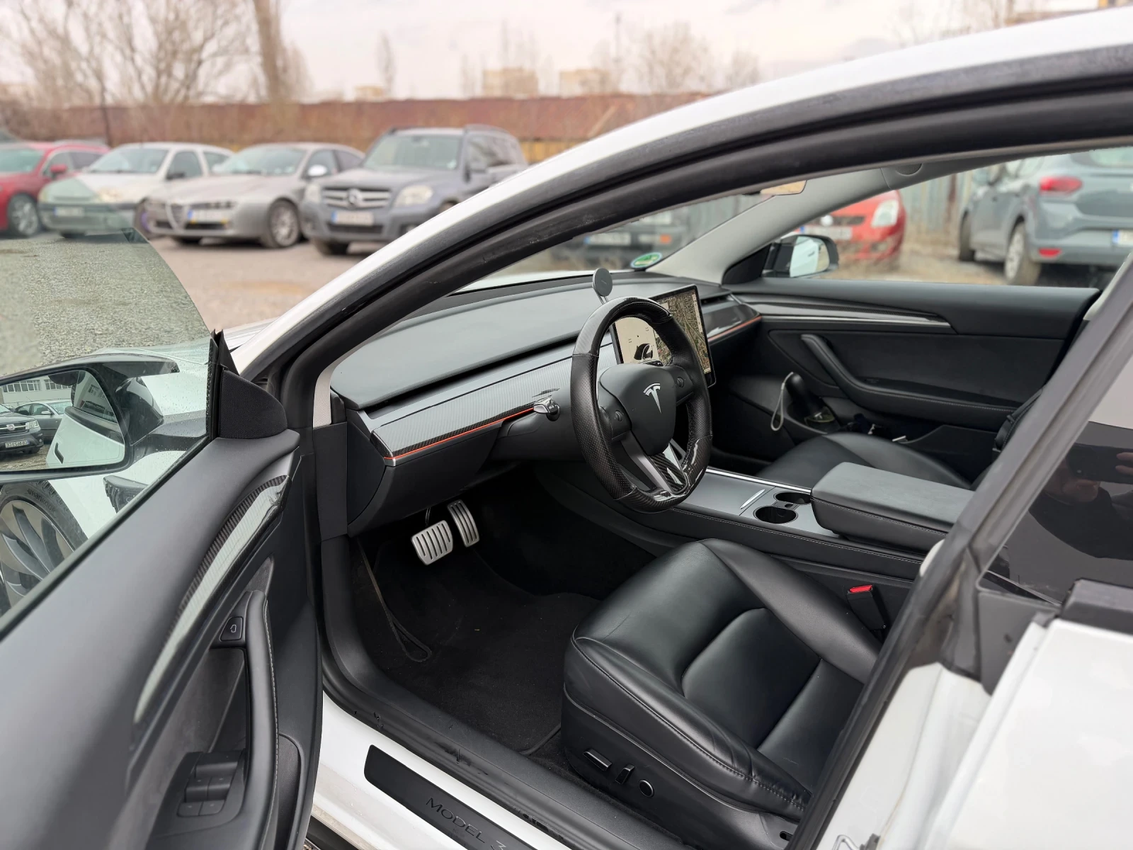 Tesla Model 3 Performance CARBON, GLOSS BLACK BODY KIT - изображение 6