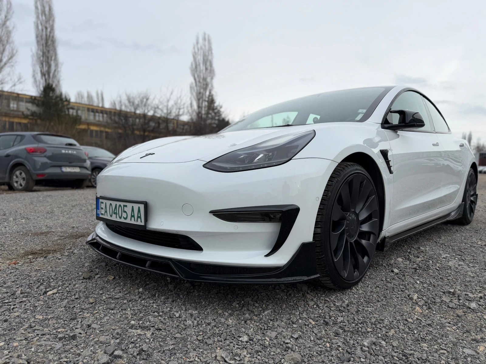 Tesla Model 3 Performance CARBON, GLOSS BLACK BODY KIT - изображение 5