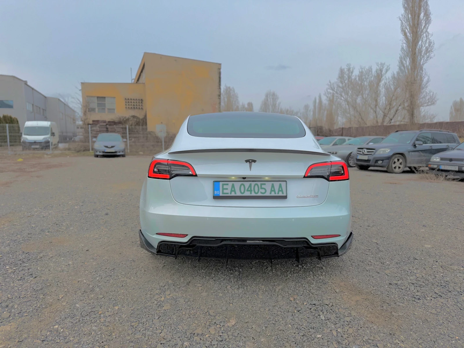 Tesla Model 3 Performance CARBON, GLOSS BLACK BODY KIT - изображение 10