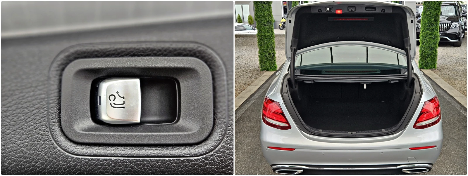 Mercedes-Benz E 400 AMG/4MAT/DISTR/МАСАЖ/360CAM//ОБДУХ/BURMESTER/LIZIN, снимка 7 - Автомобили и джипове - 54609439