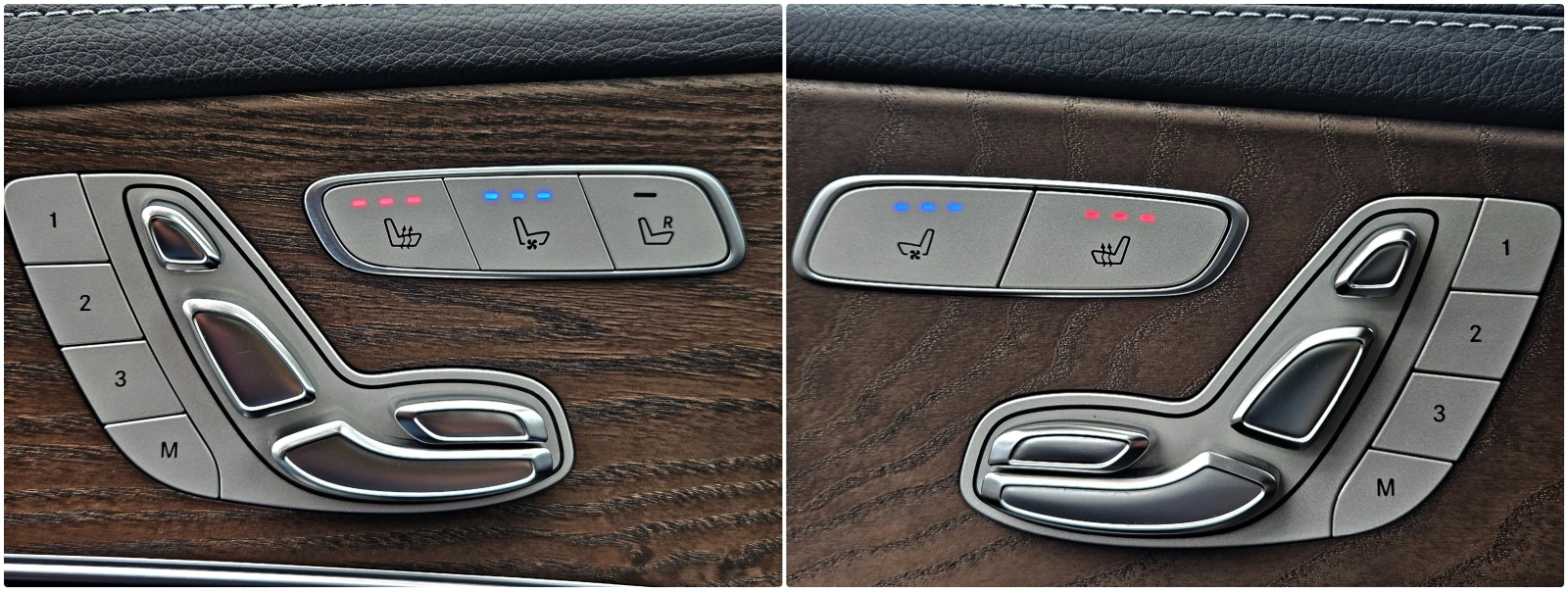 Mercedes-Benz E 400 AMG/4MAT/DISTR/МАСАЖ/360CAM//ОБДУХ/BURMESTER/LIZIN, снимка 13 - Автомобили и джипове - 54609439