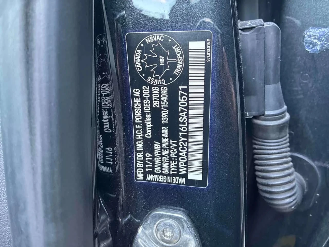 Porsche Taycan, снимка 10 - Автомобили и джипове - 56687366