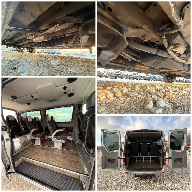 Mercedes-Benz Sprinter 316 9-Местен-Климатик-2018г-Евро6, снимка 17 - Бусове и автобуси - 52710745