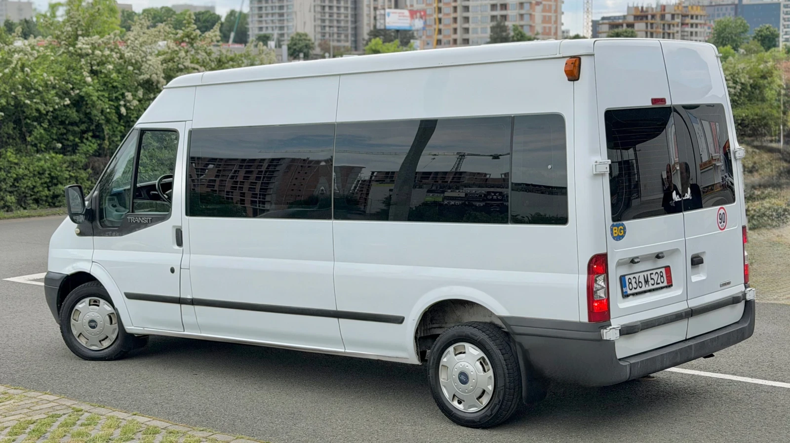 Ford Transit 2.2 TDCl 8+ 1 2014г ТОП, снимка 5 - Бусове и автобуси - 54672920
