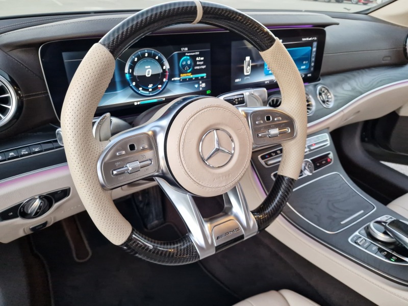 Mercedes-Benz E 220 AMG, 4 MATIC, черен мат, снимка 12 - Автомобили и джипове - 42794975