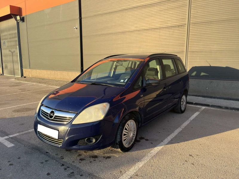 Opel Zafira 1.6 (7 места) метан, снимка 3 - Автомобили и джипове - 48116950