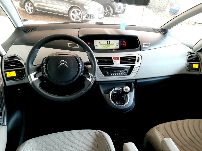 Citroen C4 Picasso 1.6-ПАНОРАМА/EXCLUSIVE ! ! ! , снимка 11 - Автомобили и джипове - 48634070