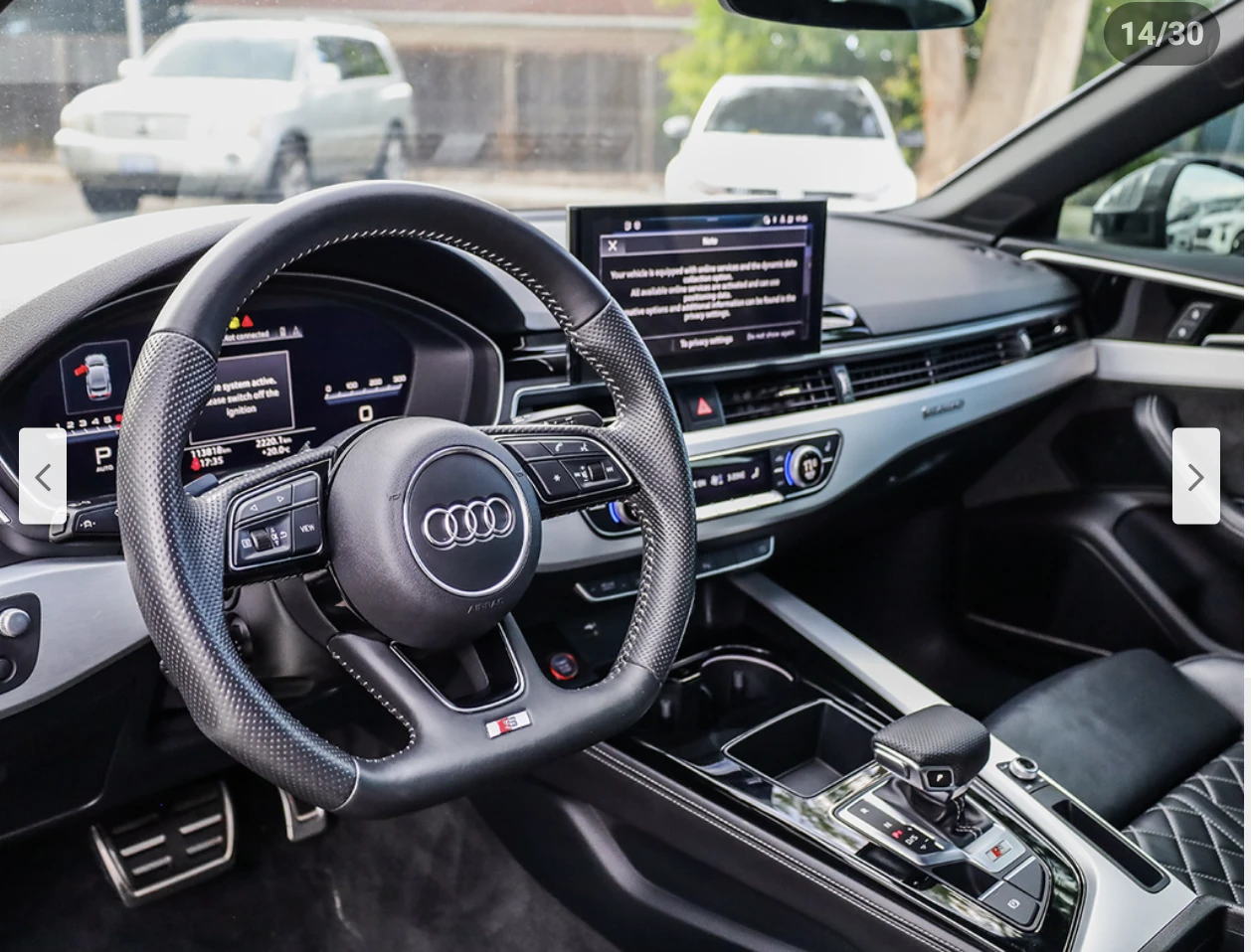 Audi S5 3.0T* MATRIX* ХЕДЪП* 360КАМЕРА* ДИСТРОНИК* МАСАЖ*  - изображение 9