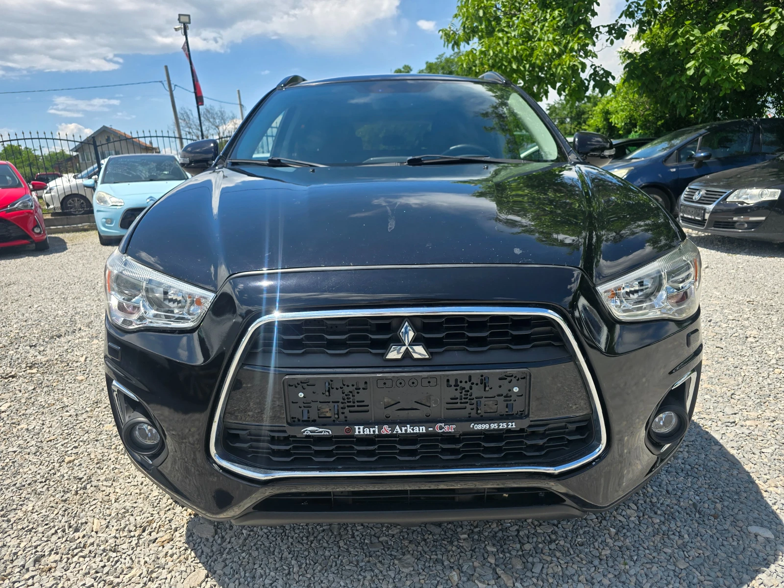 Mitsubishi ASX 2.2DID-150K.C-4X4-АВТОМАТИК-ПАНОРАМА, снимка 2 - Автомобили и джипове - 54833969